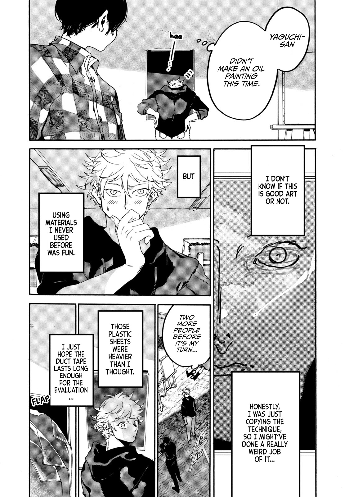 Blue Period. Chapter 28 page 46 - Chapter 28: Crash