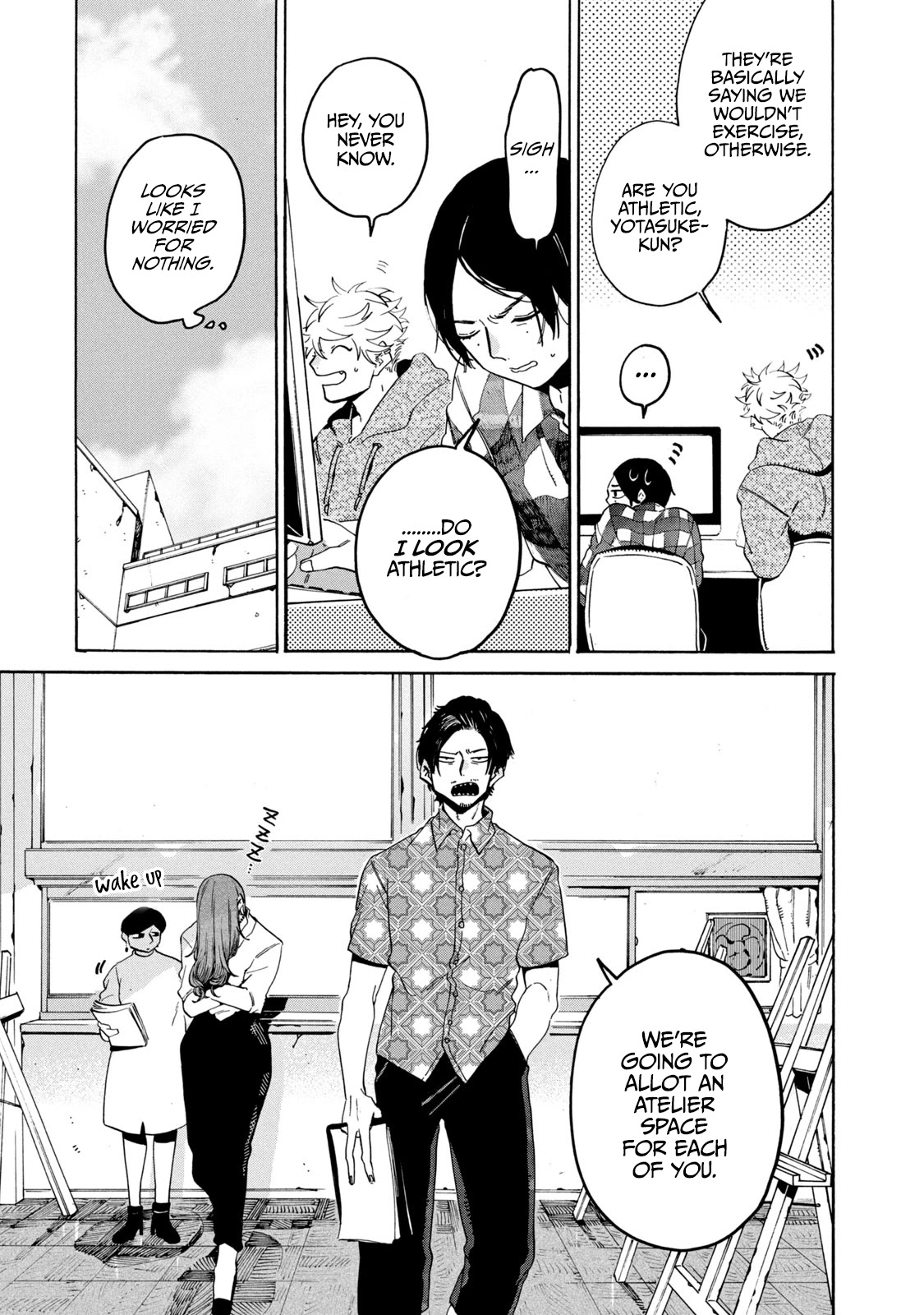 Blue Period. Chapter 28 page 7 - Chapter 28: Crash