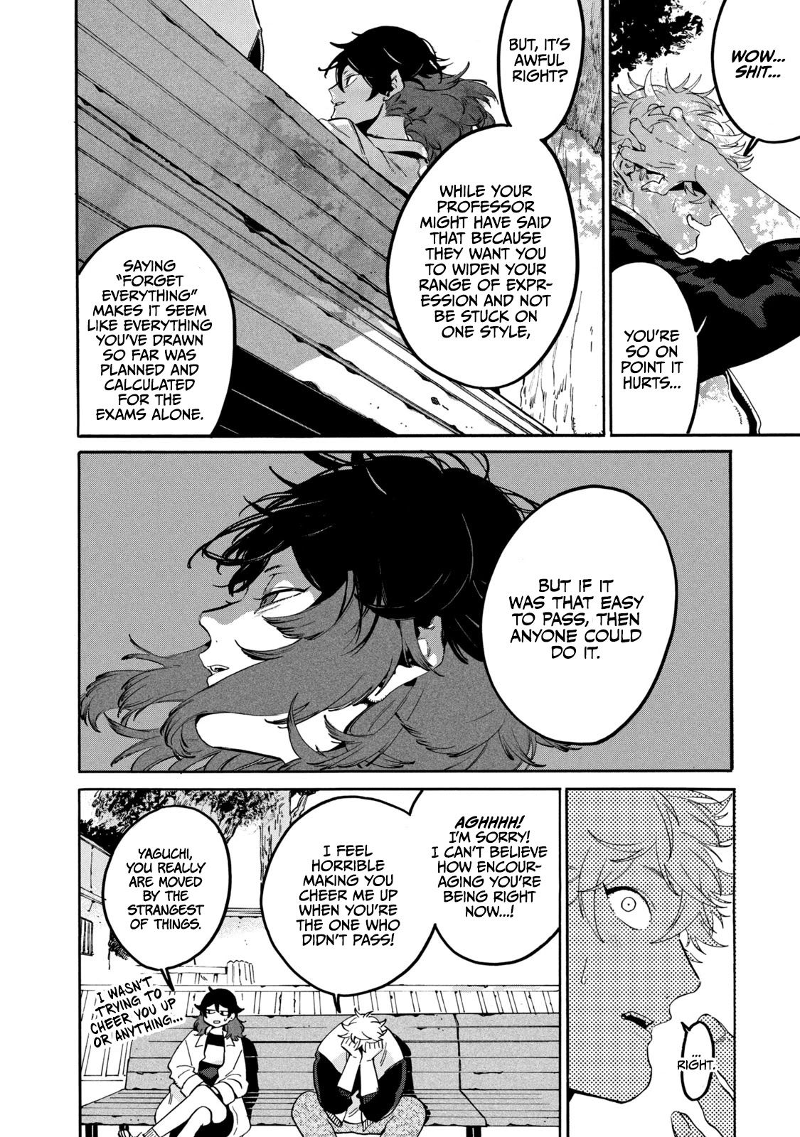 Blue Period. Chapter 29 page 28 - Chapter 29: I don't have any, do I...?
