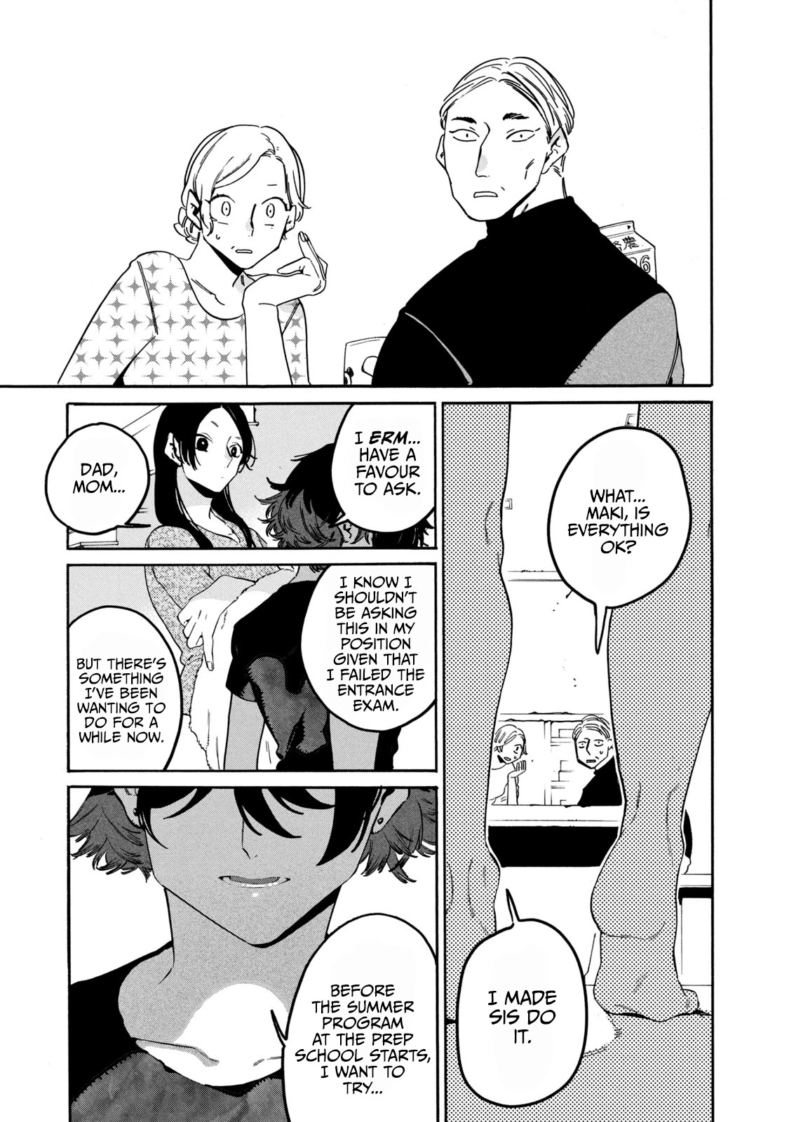 Blue Period. Chapter 29 page 38 - Chapter 29: I don't have any, do I...?