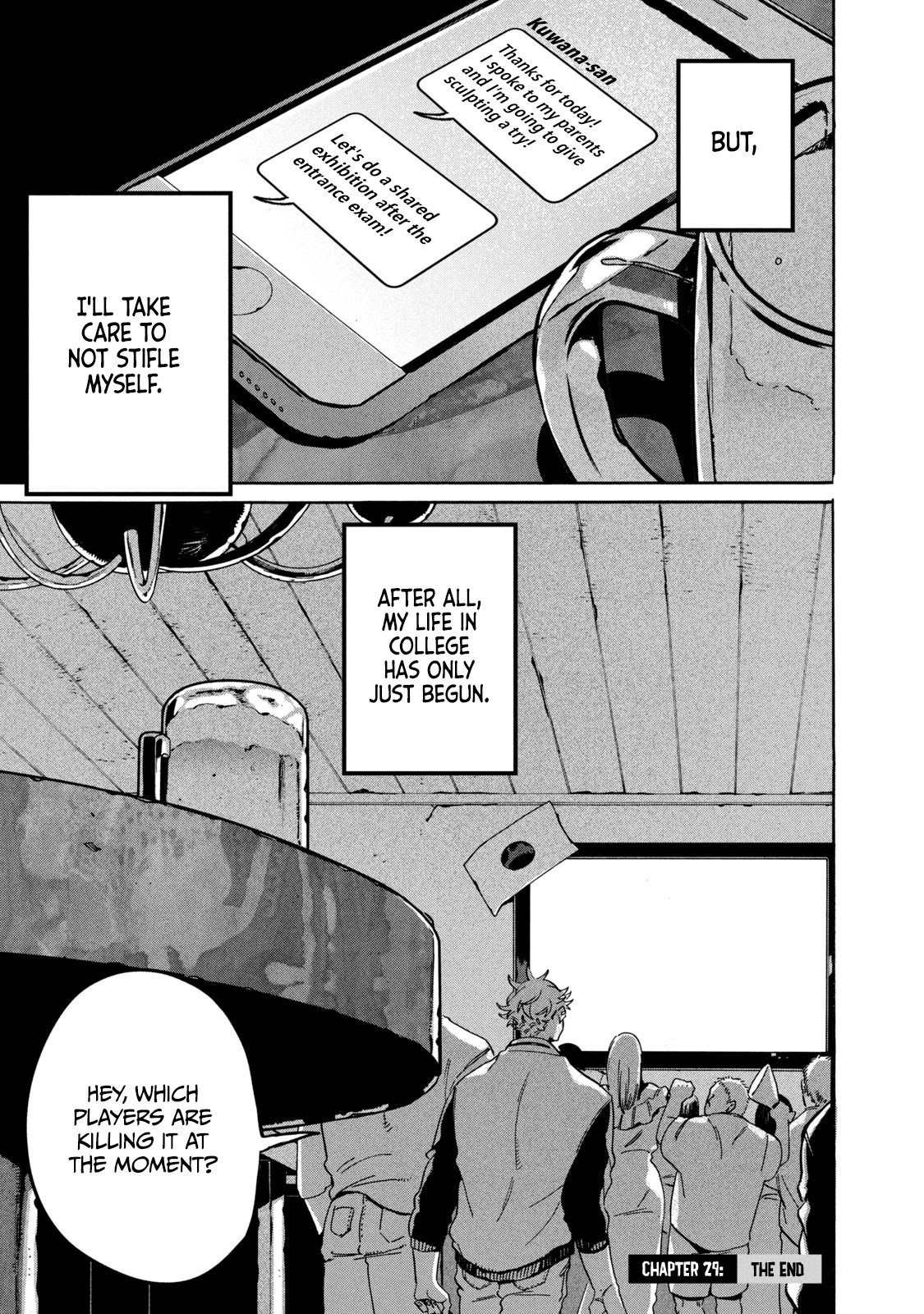 Blue Period. Chapter 29 page 42 - Chapter 29: I don't have any, do I...?
