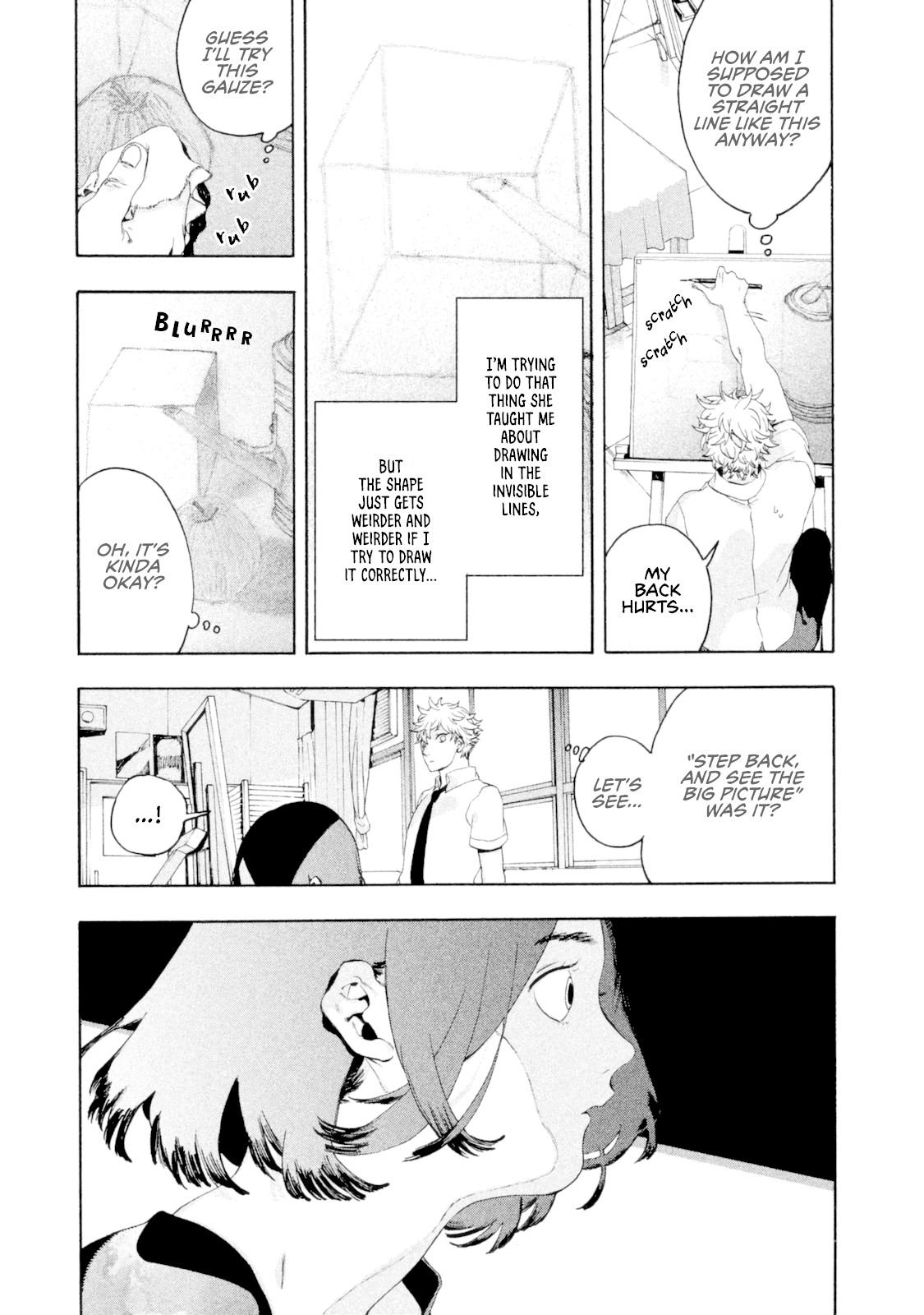 Blue Period. Chapter 3 page 19 - Chapter 3: Didn't Get Tanned in the Slightest