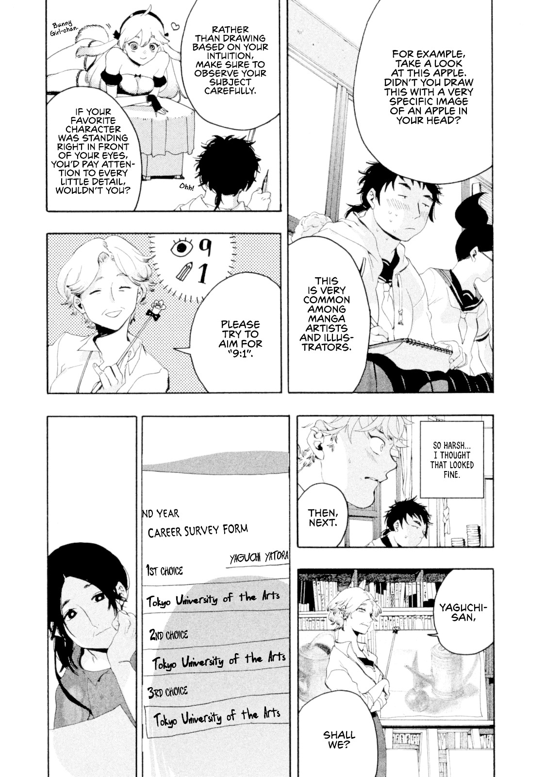 Blue Period. Chapter 3 page 29 - Chapter 3: Didn't Get Tanned in the Slightest