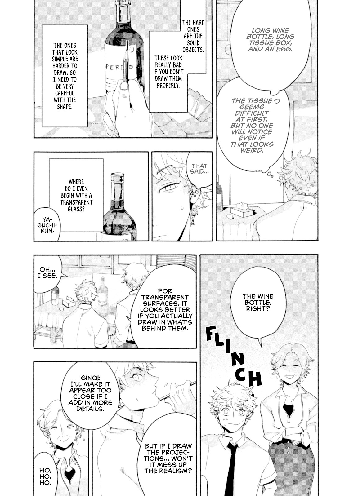 Blue Period. Chapter 3 page 36 - Chapter 3: Didn't Get Tanned in the Slightest