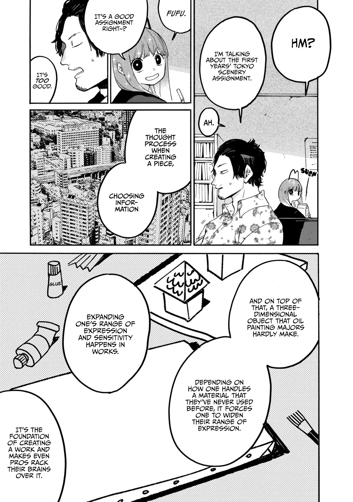 Blue Period. Chapter 30 page 32 - Chapter 30: Prejudice is no good