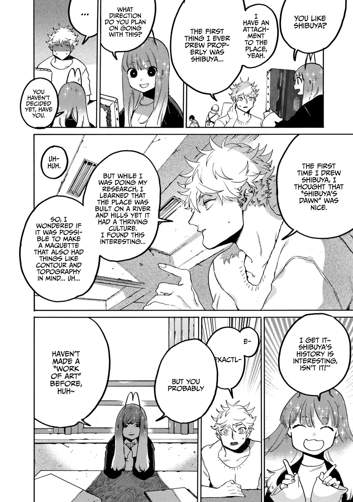 Blue Period. Chapter 31 page 10 - Chapter 31: Shibuya wasn't Built in a Day
