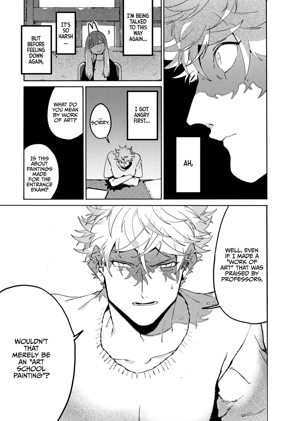 Blue Period. Chapter 31 page 11 - Chapter 31: Shibuya wasn't Built in a Day