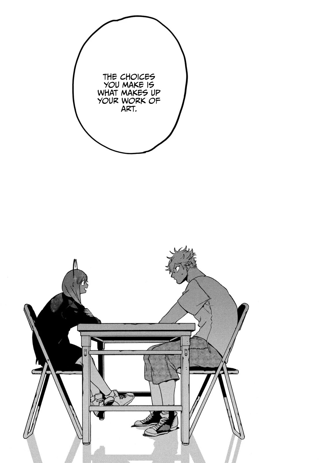 Blue Period. Chapter 31 page 15 - Chapter 31: Shibuya wasn't Built in a Day