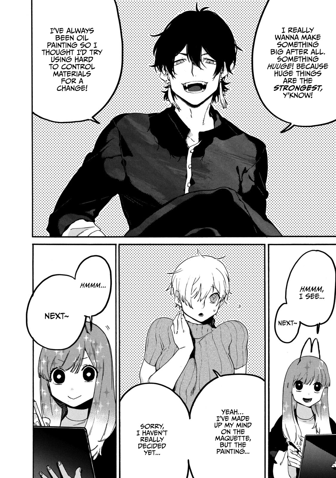 Blue Period. Chapter 31 page 18 - Chapter 31: Shibuya wasn't Built in a Day