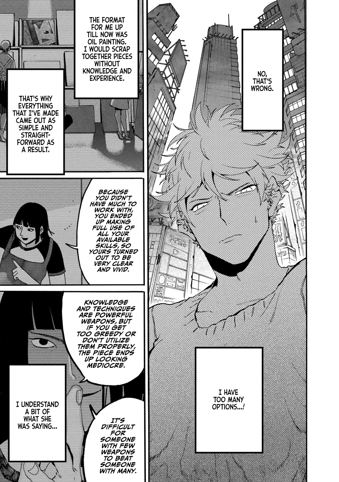 Blue Period. Chapter 31 page 23 - Chapter 31: Shibuya wasn't Built in a Day