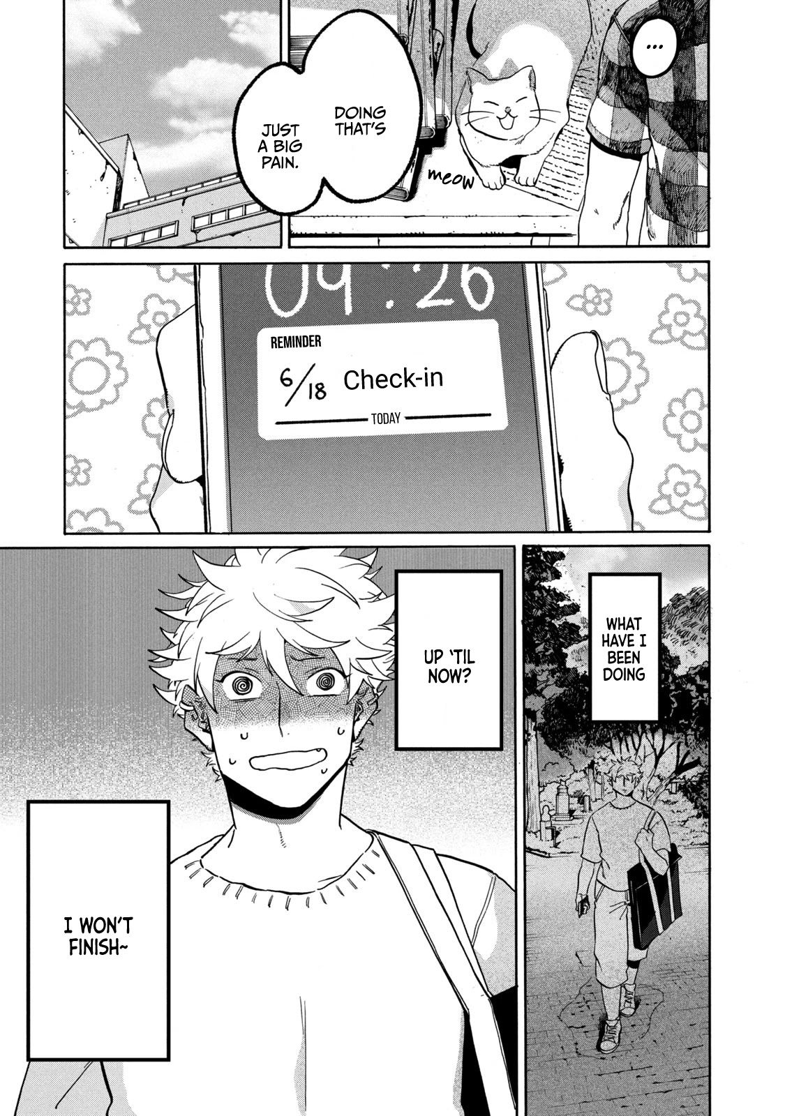 Blue Period. Chapter 31 page 3 - Chapter 31: Shibuya wasn't Built in a Day