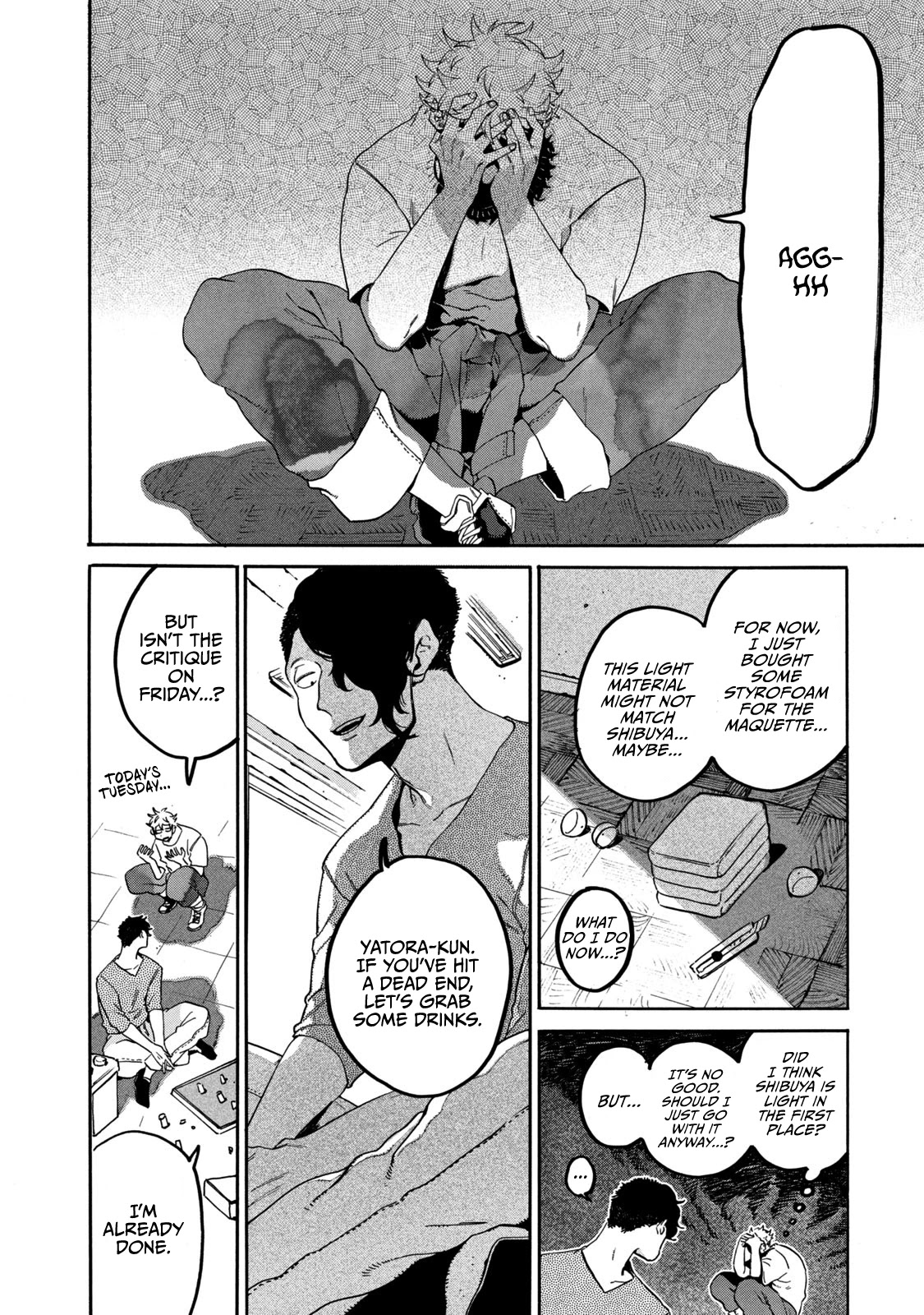 Blue Period. Chapter 31 page 30 - Chapter 31: Shibuya wasn't Built in a Day