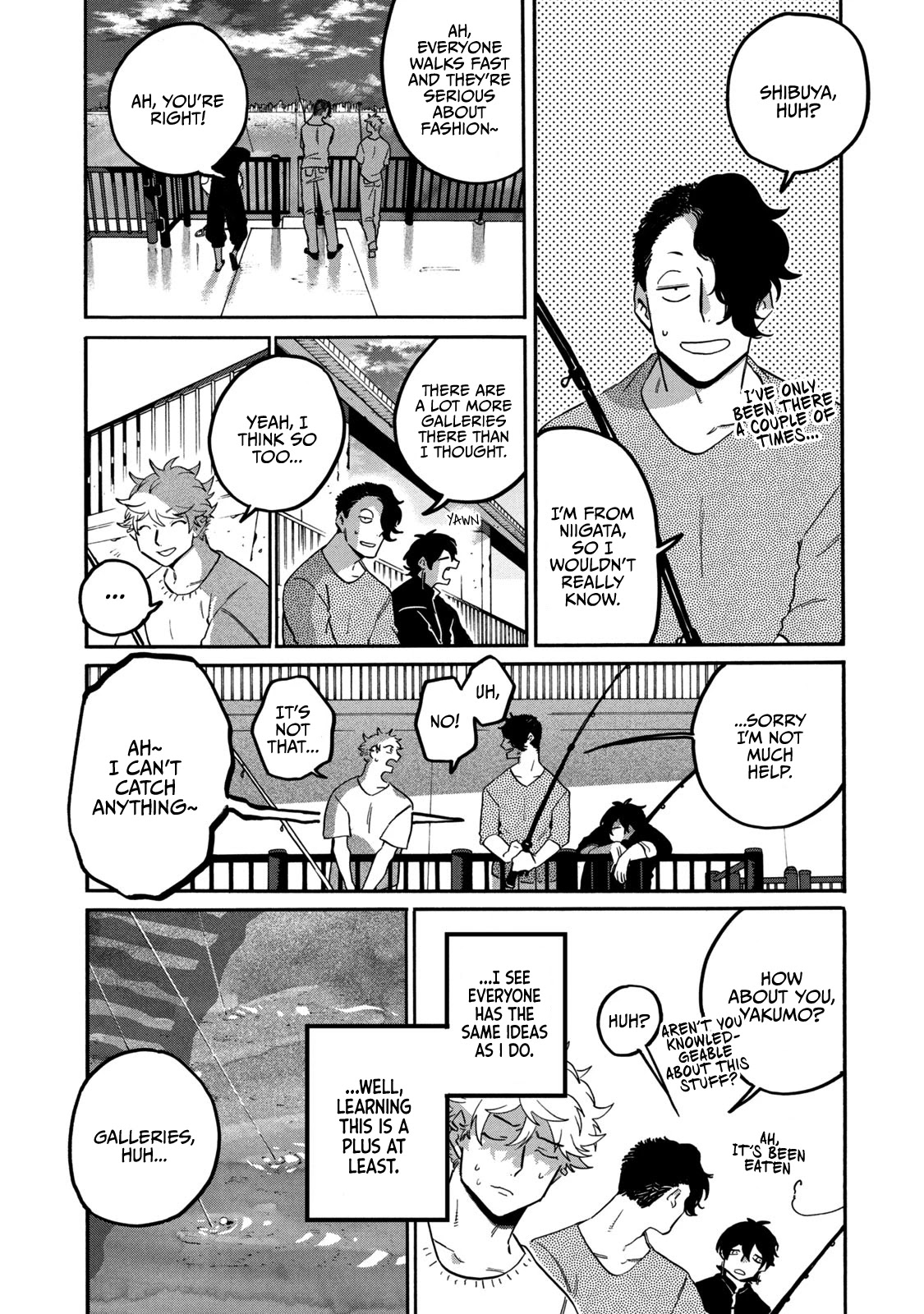Blue Period. Chapter 31 page 36 - Chapter 31: Shibuya wasn't Built in a Day