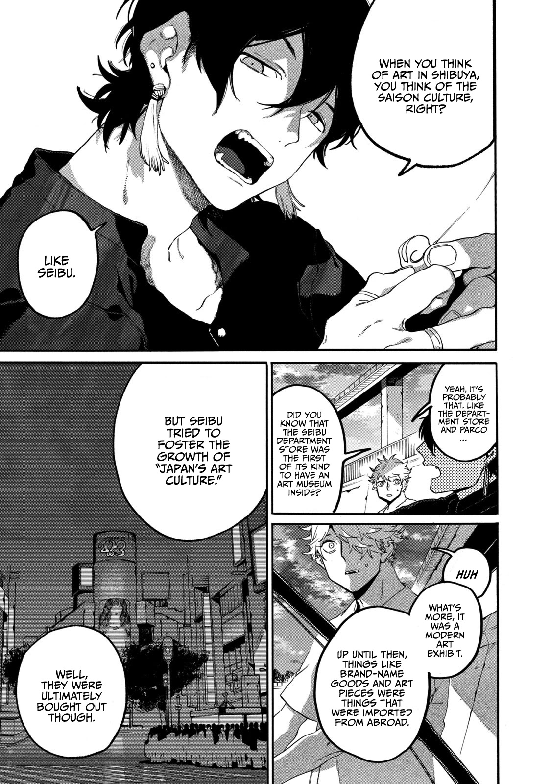 Blue Period. Chapter 31 page 37 - Chapter 31: Shibuya wasn't Built in a Day