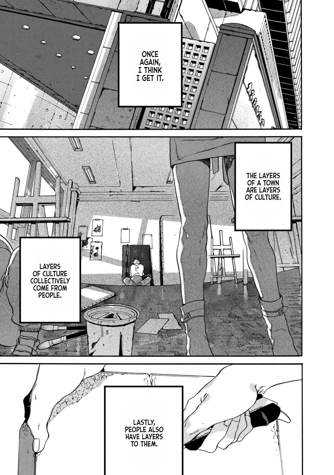 Blue Period. Chapter 31 page 41 - Chapter 31: Shibuya wasn't Built in a Day