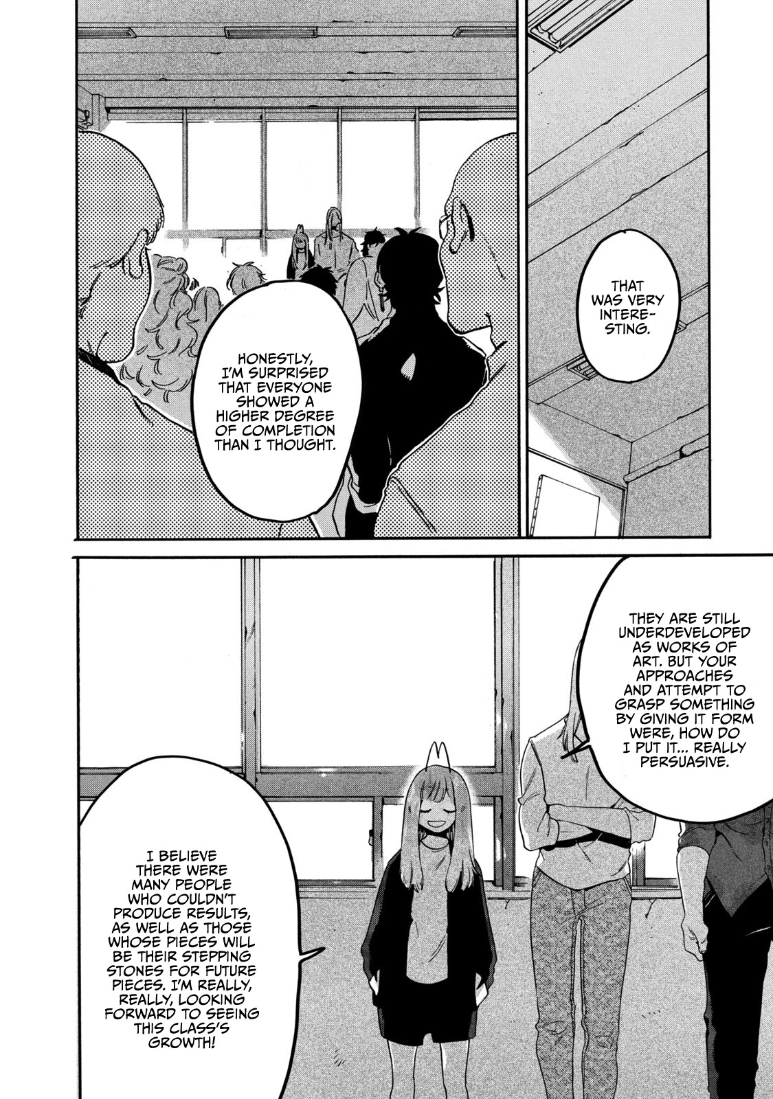 Blue Period. Chapter 31 page 53 - Chapter 31: Shibuya wasn't Built in a Day