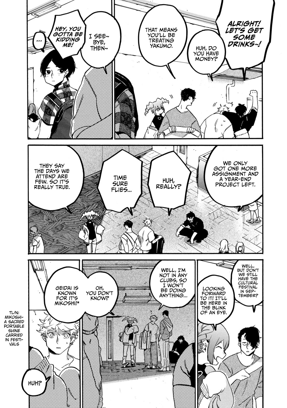 Blue Period. Chapter 31 page 55 - Chapter 31: Shibuya wasn't Built in a Day