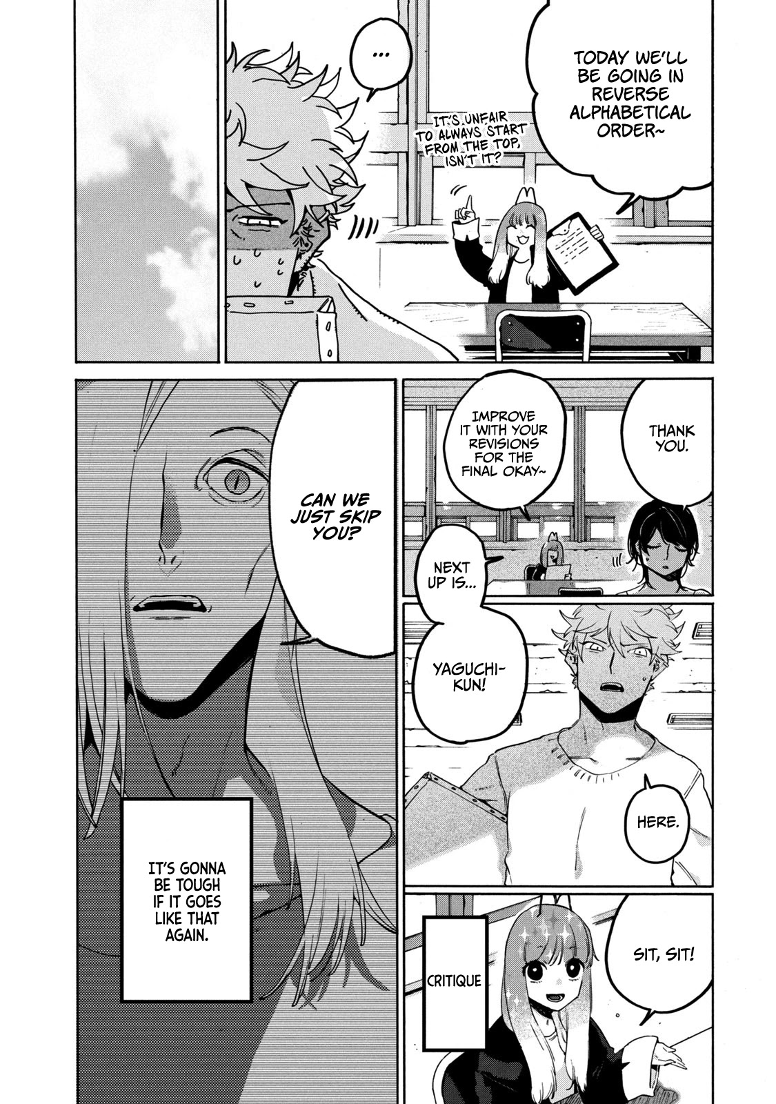 Blue Period. Chapter 31 page 8 - Chapter 31: Shibuya wasn't Built in a Day