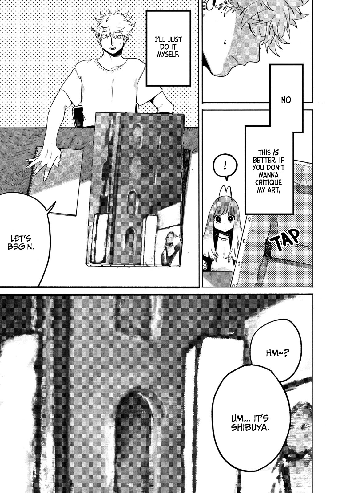 Blue Period. Chapter 31 page 9 - Chapter 31: Shibuya wasn't Built in a Day