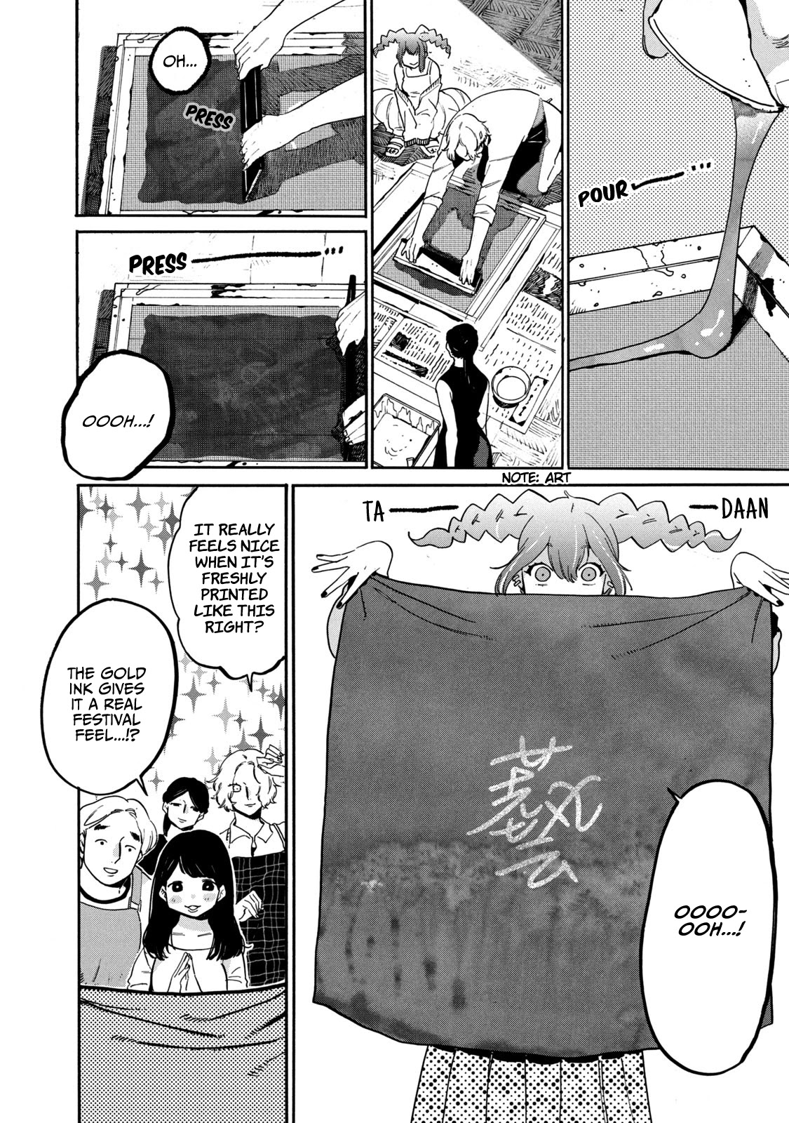 Blue Period. Chapter 32 page 20 - Chapter 32: The Preperation for the Festival Begins