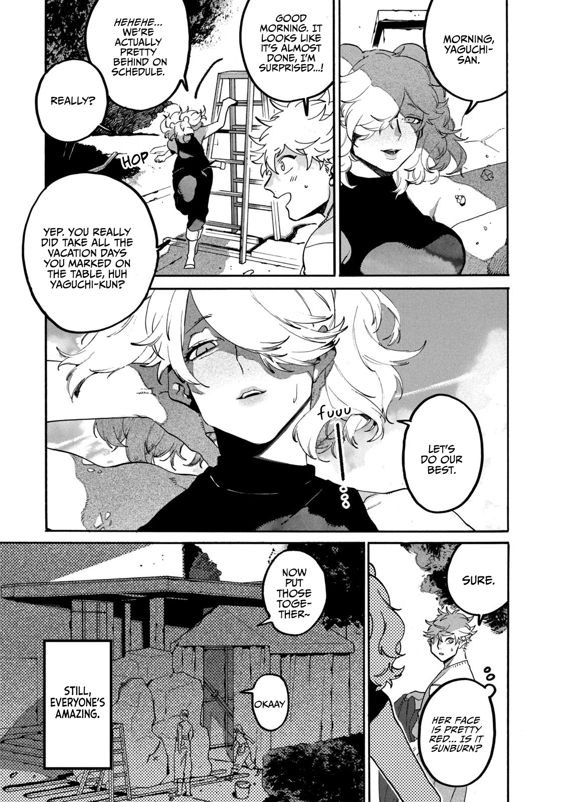 Blue Period. Chapter 32 page 25 - Chapter 32: The Preperation for the Festival Begins