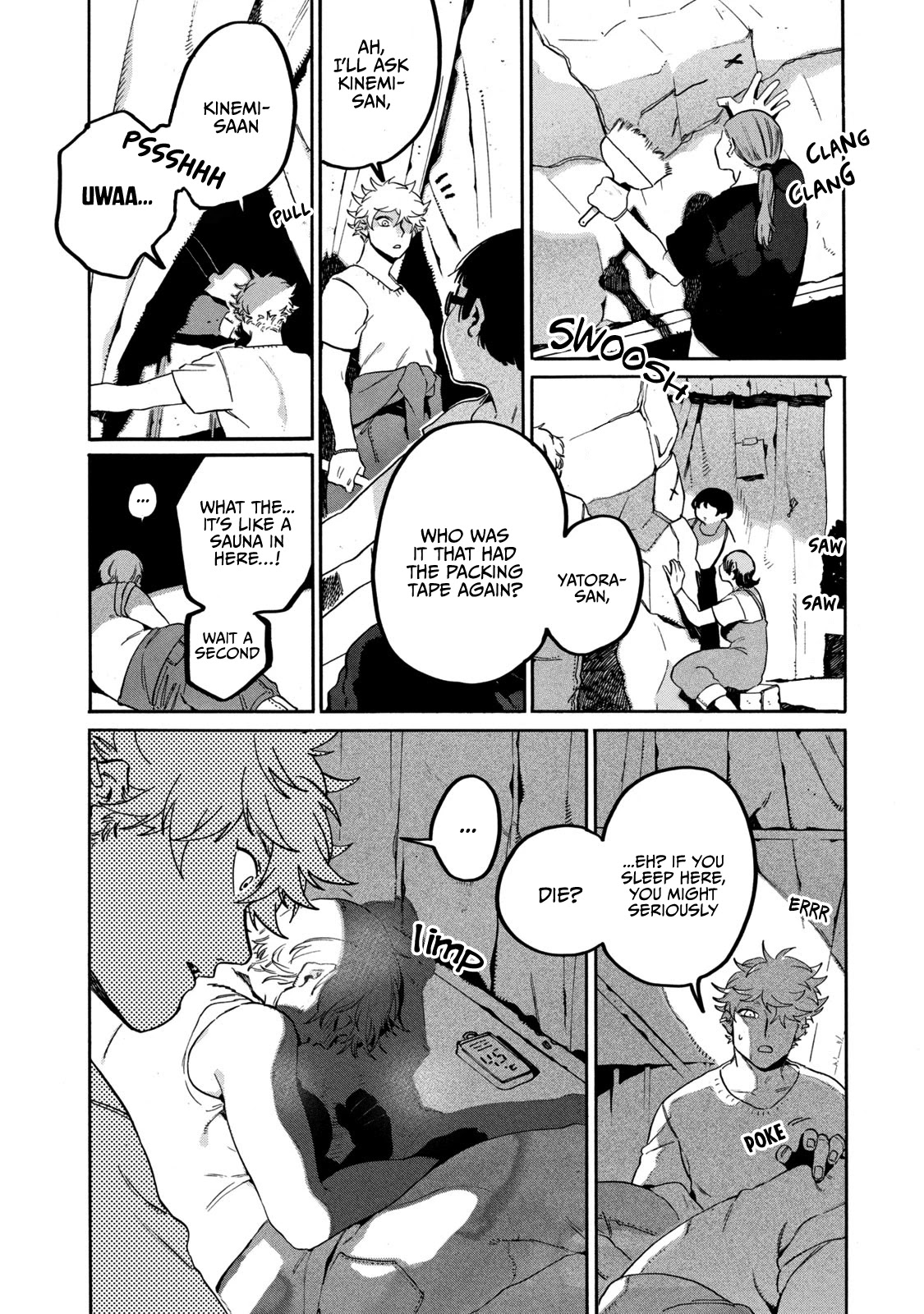 Blue Period. Chapter 32 page 28 - Chapter 32: The Preperation for the Festival Begins