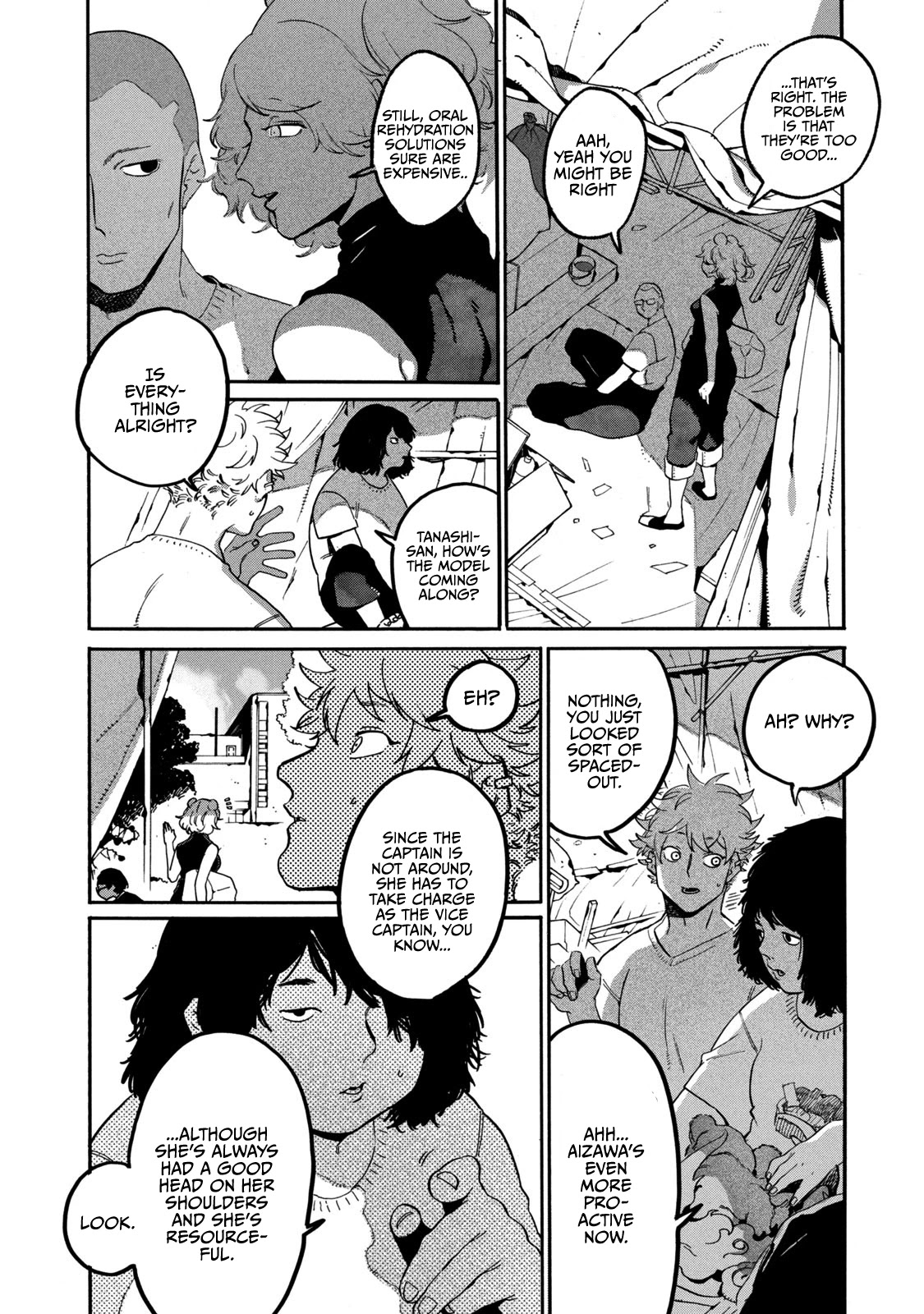Blue Period. Chapter 32 page 32 - Chapter 32: The Preperation for the Festival Begins
