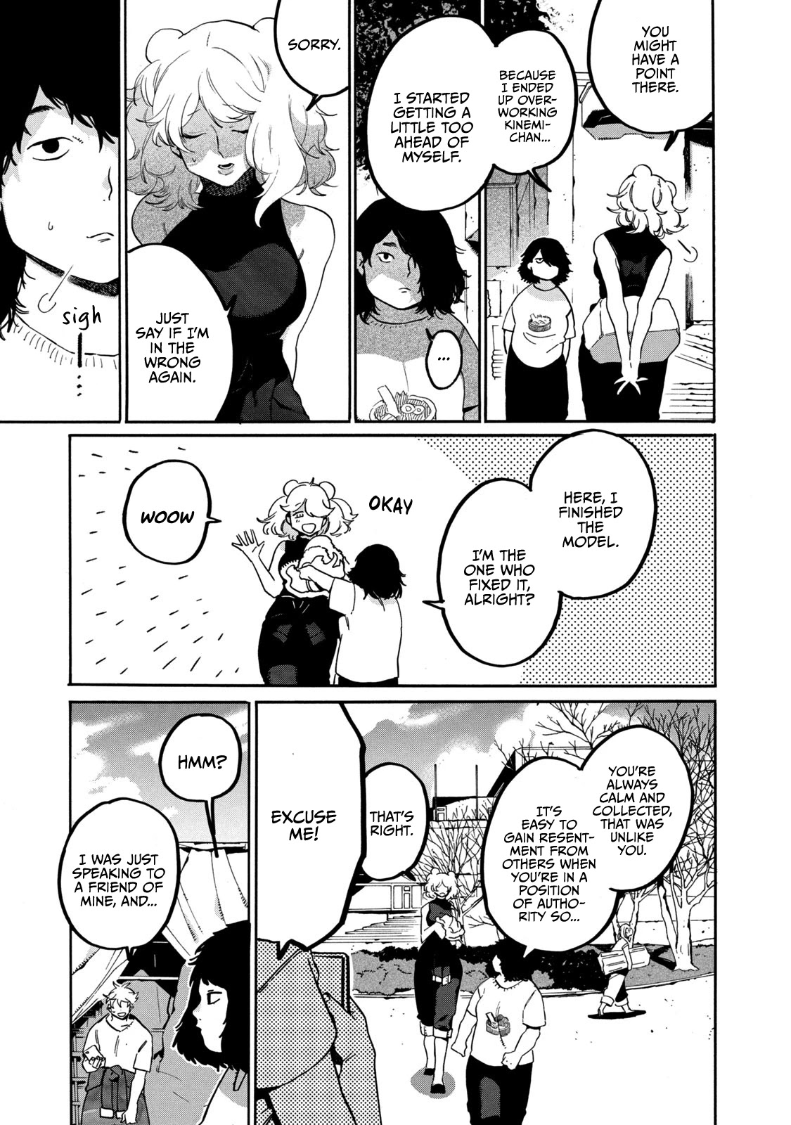 Blue Period. Chapter 32 page 37 - Chapter 32: The Preperation for the Festival Begins