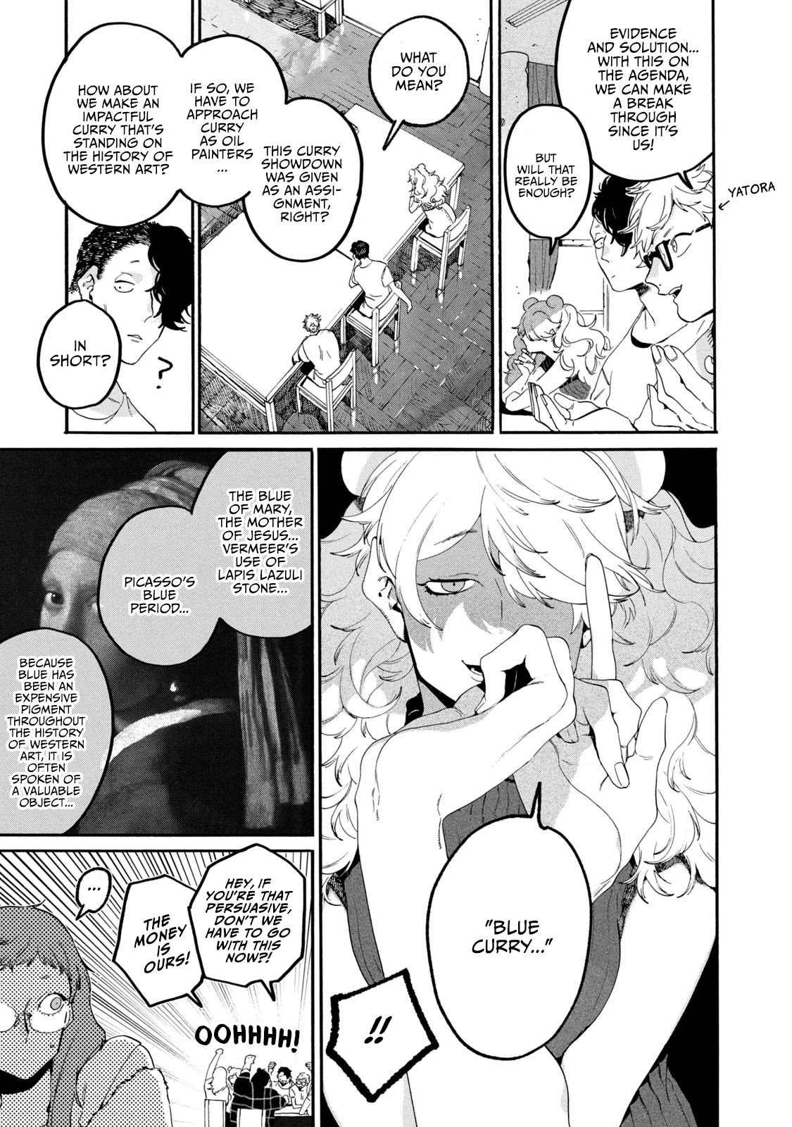 Blue Period. Chapter 33.5 page 11 - Chapter 33.5: Delicious Sketch Outing
