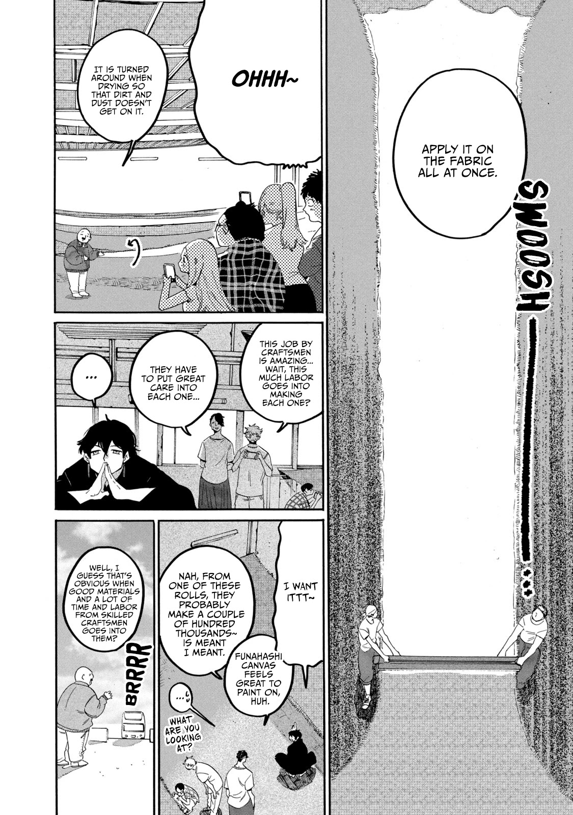 Blue Period. Chapter 33.5 page 6 - Chapter 33.5: Delicious Sketch Outing