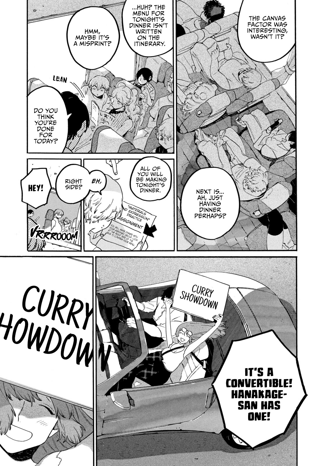 Blue Period. Chapter 33.5 page 7 - Chapter 33.5: Delicious Sketch Outing