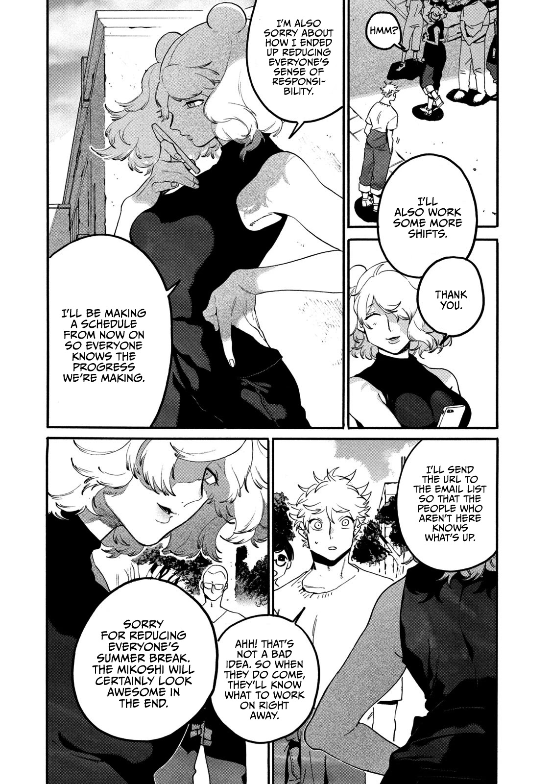 Blue Period. Chapter 33 page 11 - Chapter 33: Self Sacrificing Spirit