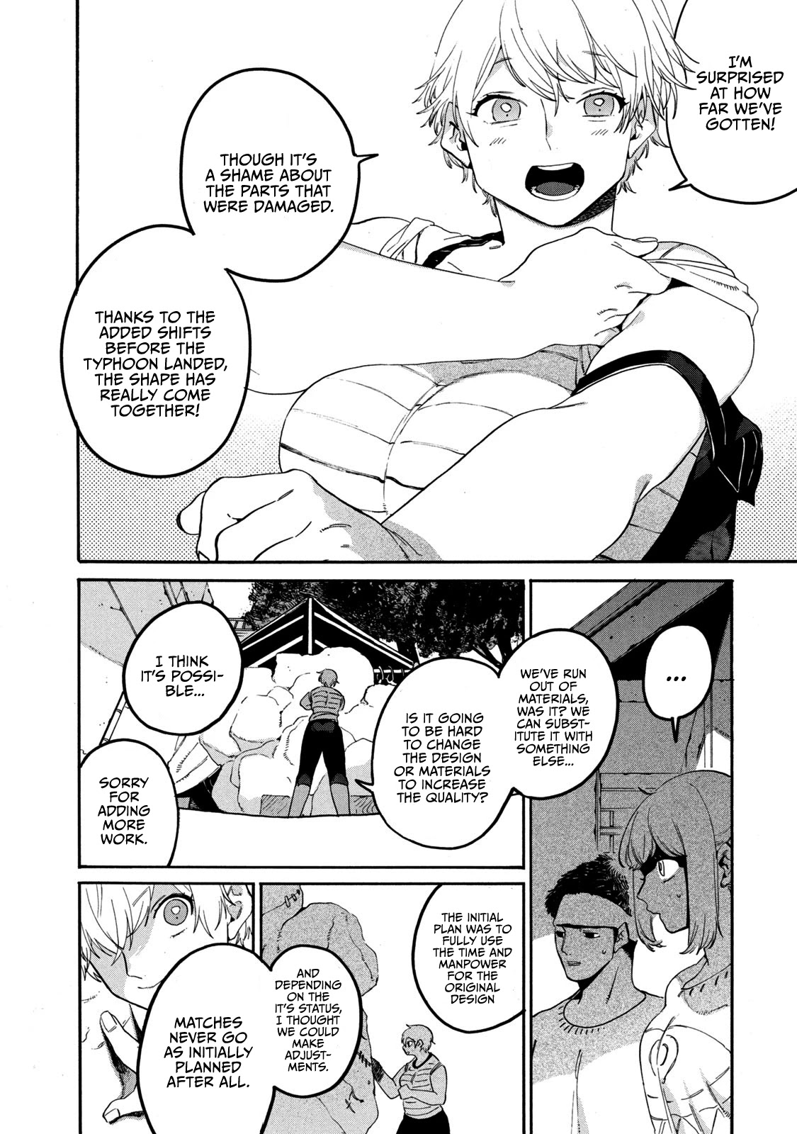 Blue Period. Chapter 33 page 19 - Chapter 33: Self Sacrificing Spirit