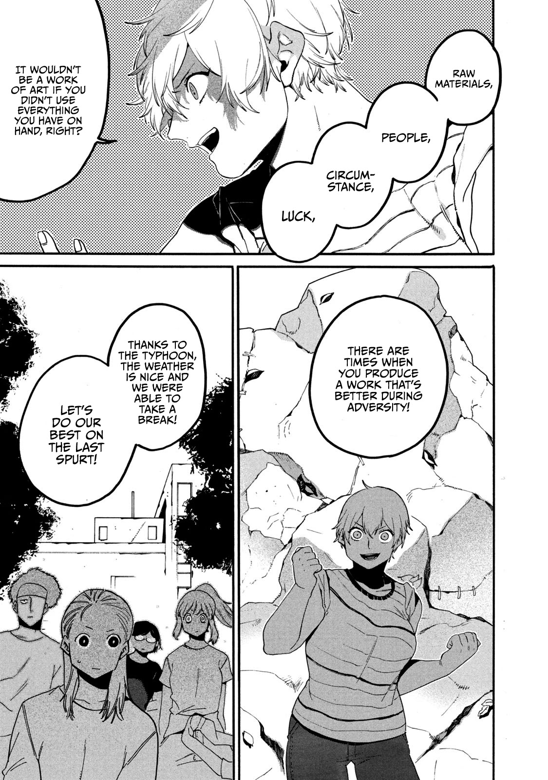 Blue Period. Chapter 33 page 20 - Chapter 33: Self Sacrificing Spirit