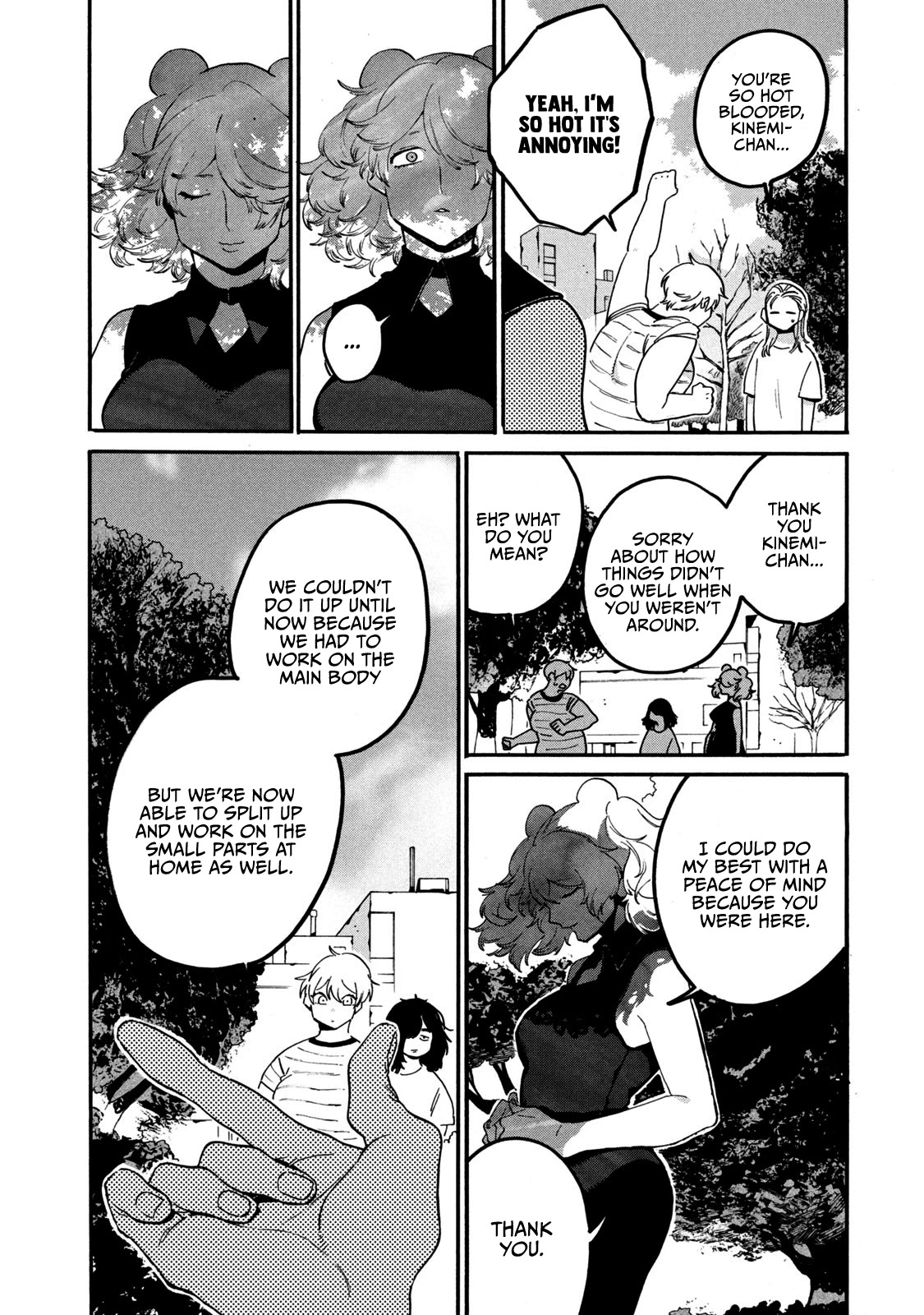 Blue Period. Chapter 33 page 21 - Chapter 33: Self Sacrificing Spirit