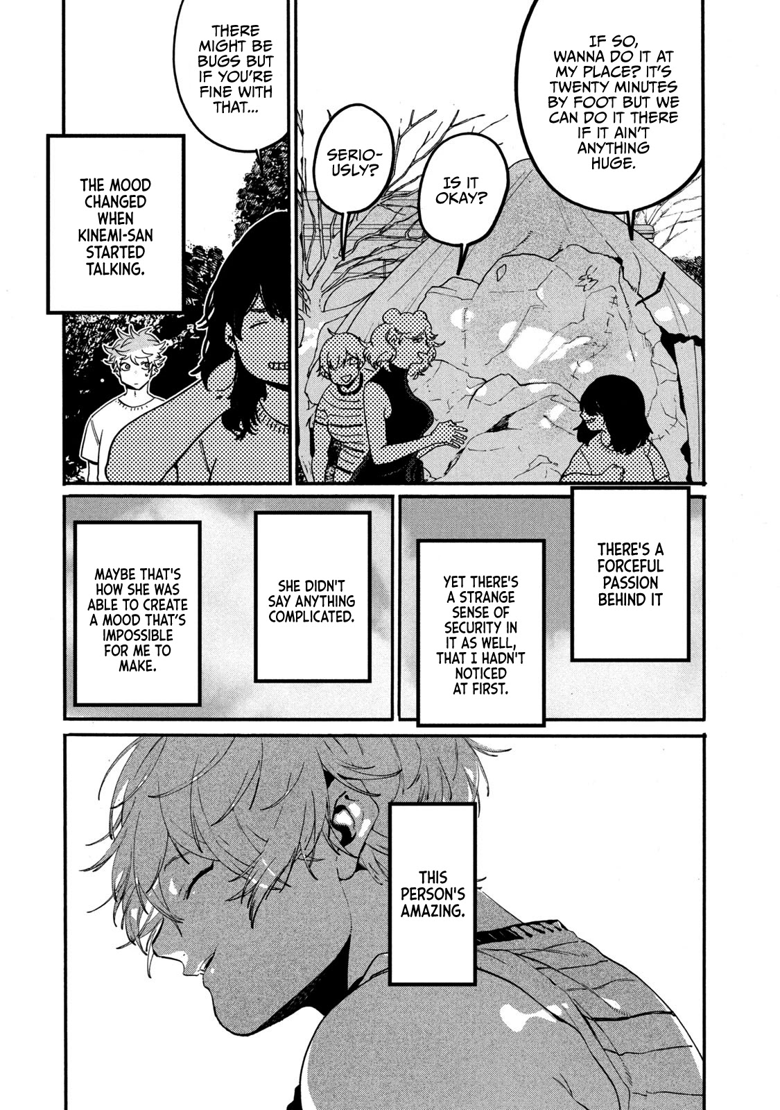 Blue Period. Chapter 33 page 22 - Chapter 33: Self Sacrificing Spirit