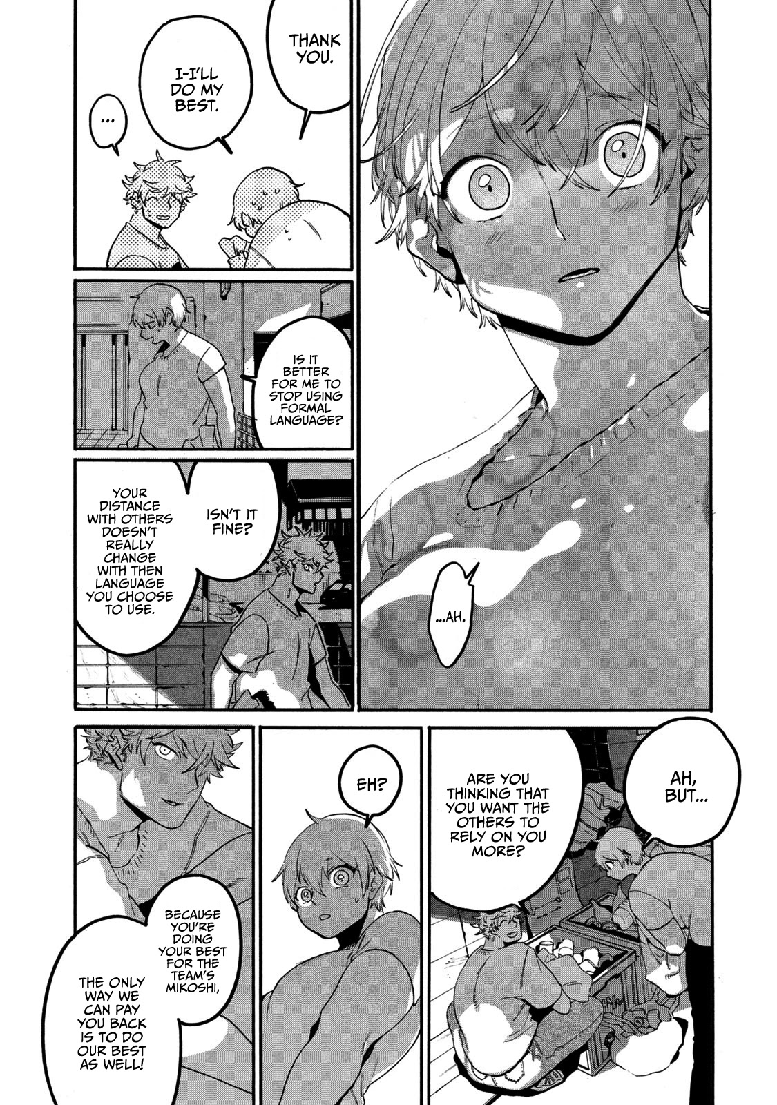 Blue Period. Chapter 33 page 33 - Chapter 33: Self Sacrificing Spirit