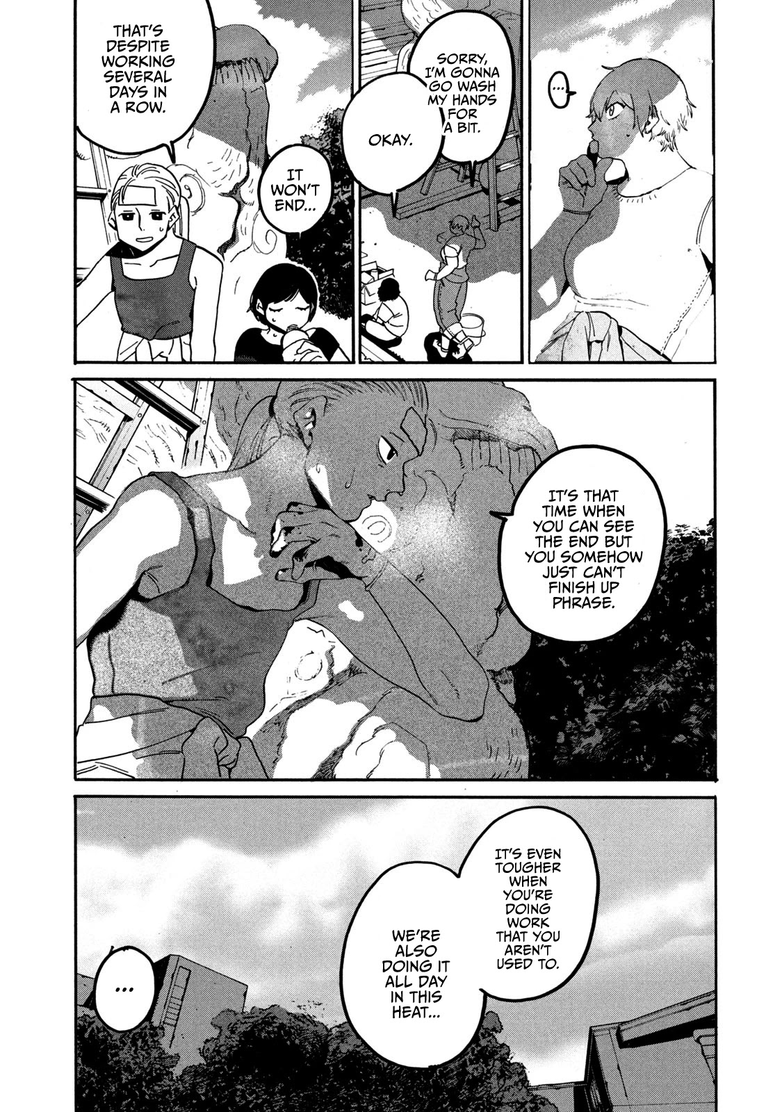 Blue Period. Chapter 33 page 41 - Chapter 33: Self Sacrificing Spirit