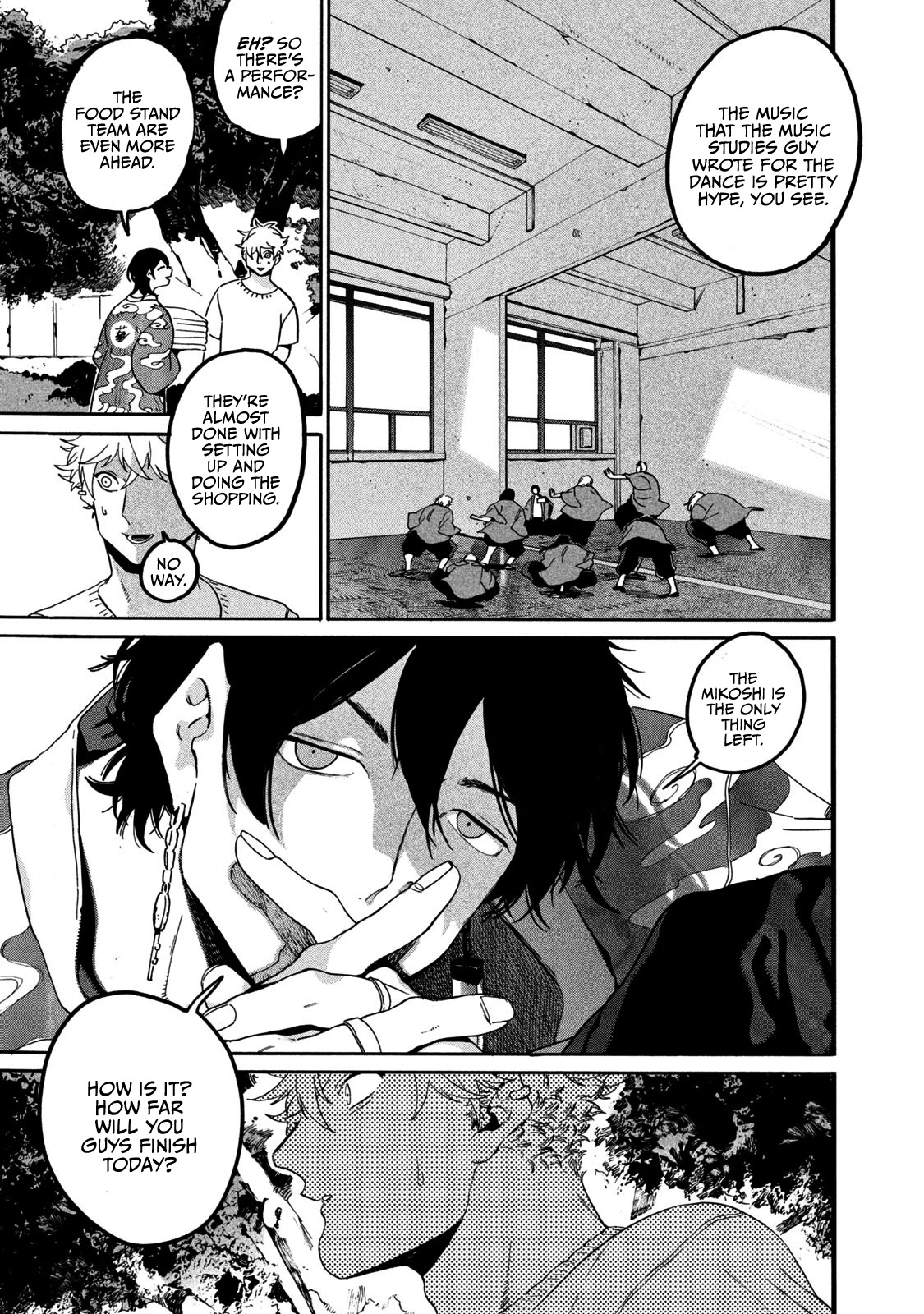 Blue Period. Chapter 33 page 7 - Chapter 33: Self Sacrificing Spirit