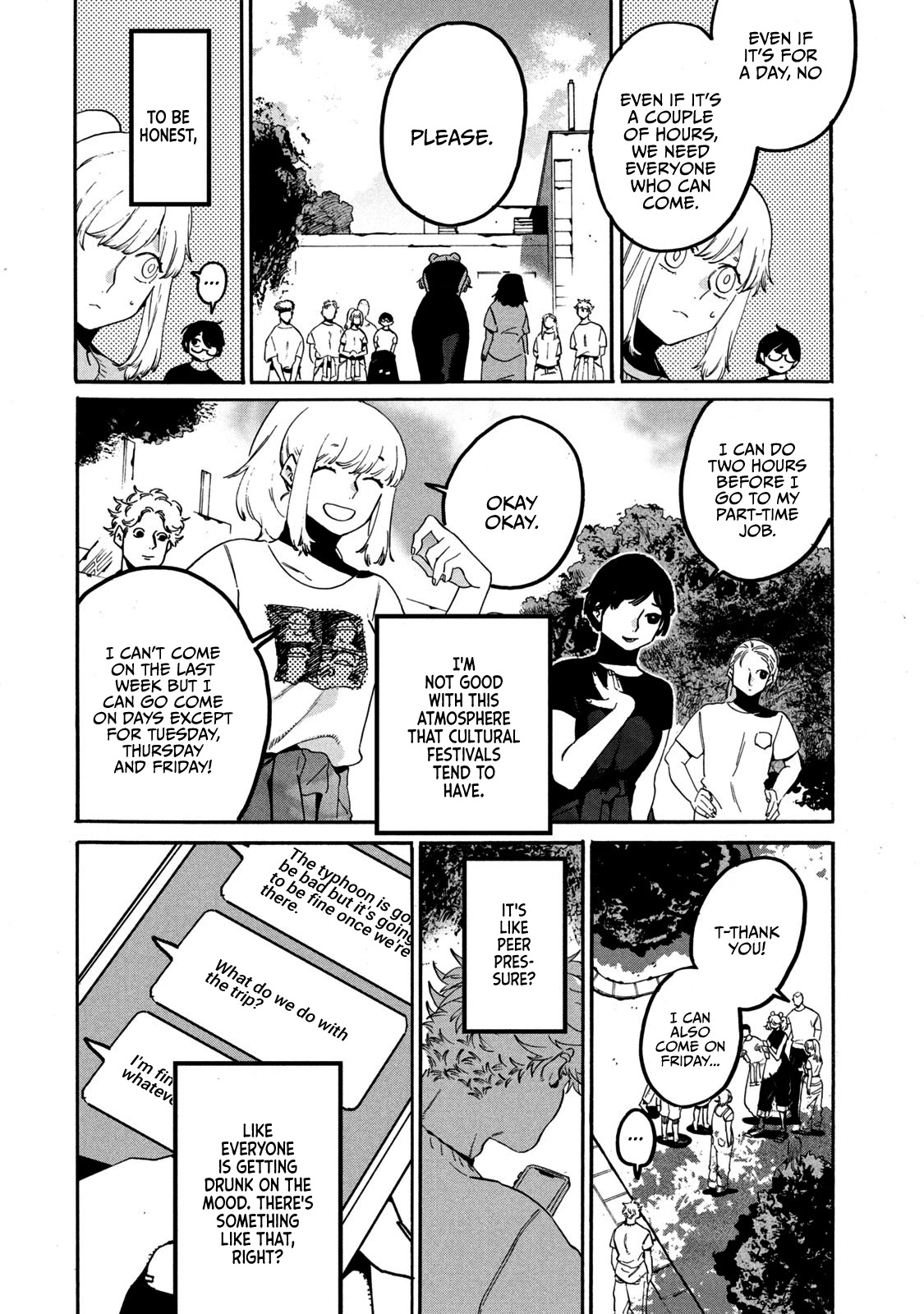 Blue Period. Chapter 33 page 9 - Chapter 33: Self Sacrificing Spirit