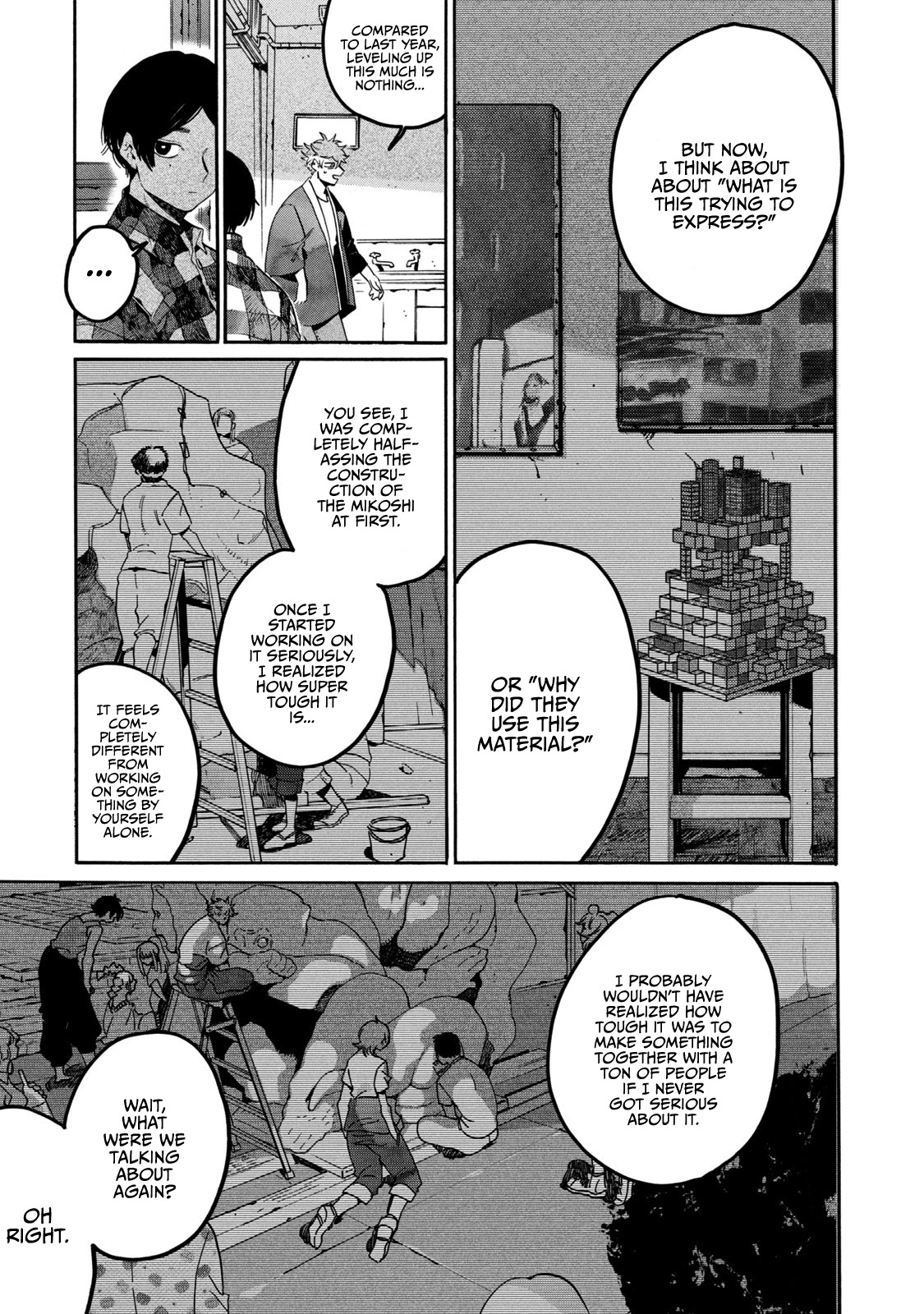 Blue Period. Chapter 34 page 39 - Chapter 34