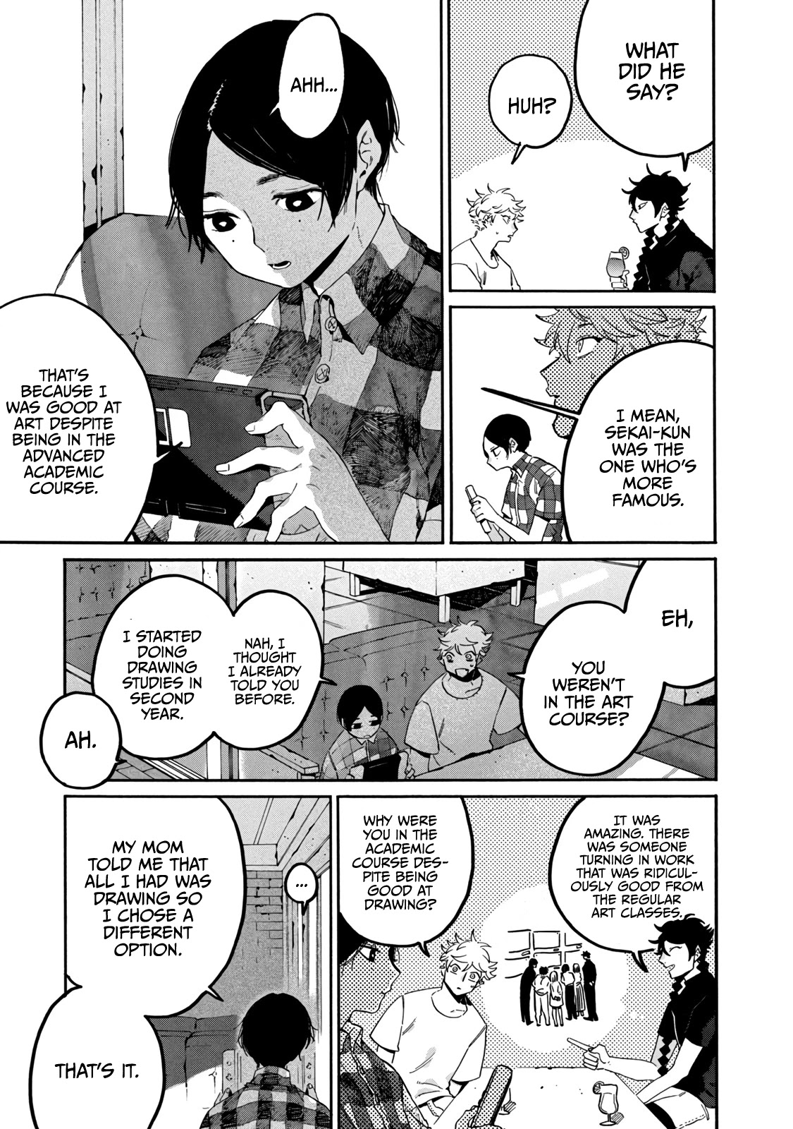 Blue Period. Chapter 35 page 28 - Chapter 35