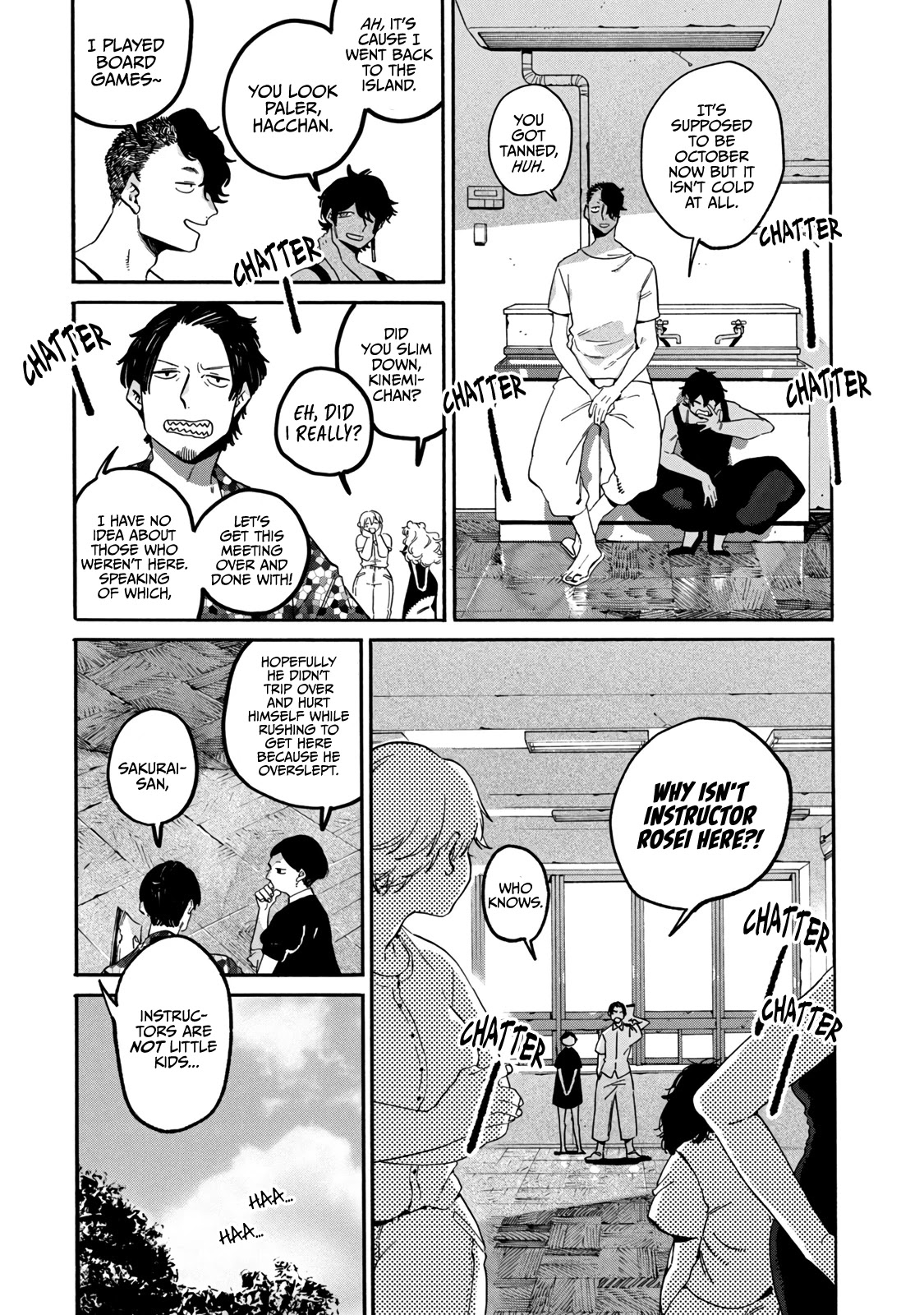 Blue Period. Chapter 35 page 34 - Chapter 35