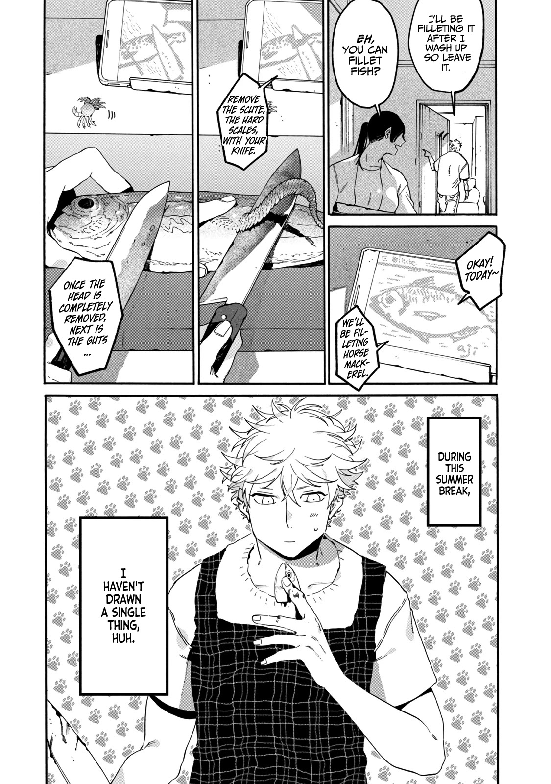 Blue Period. Chapter 35 page 5 - Chapter 35