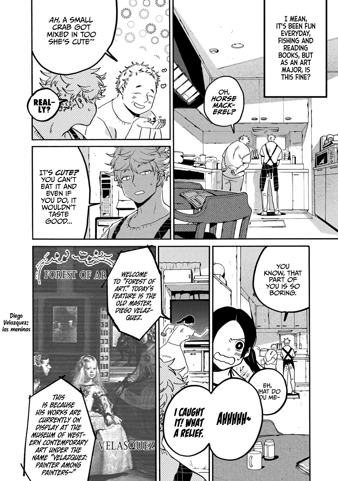 Blue Period. Chapter 35 page 6 - Chapter 35