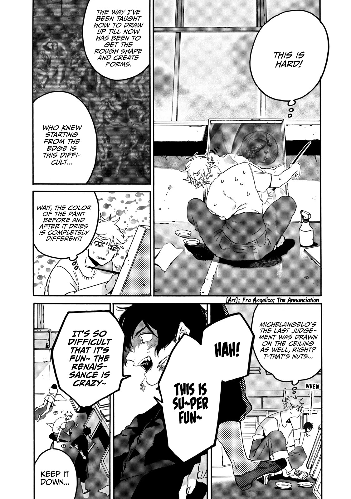 Blue Period. Chapter 36 page 16 - Chapter 36