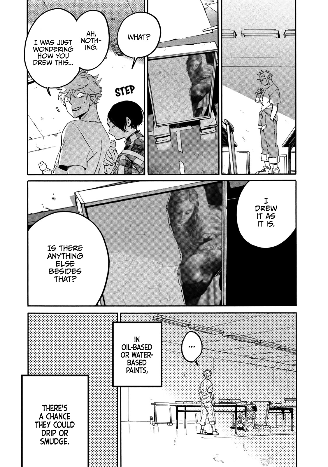 Blue Period. Chapter 36 page 21 - Chapter 36