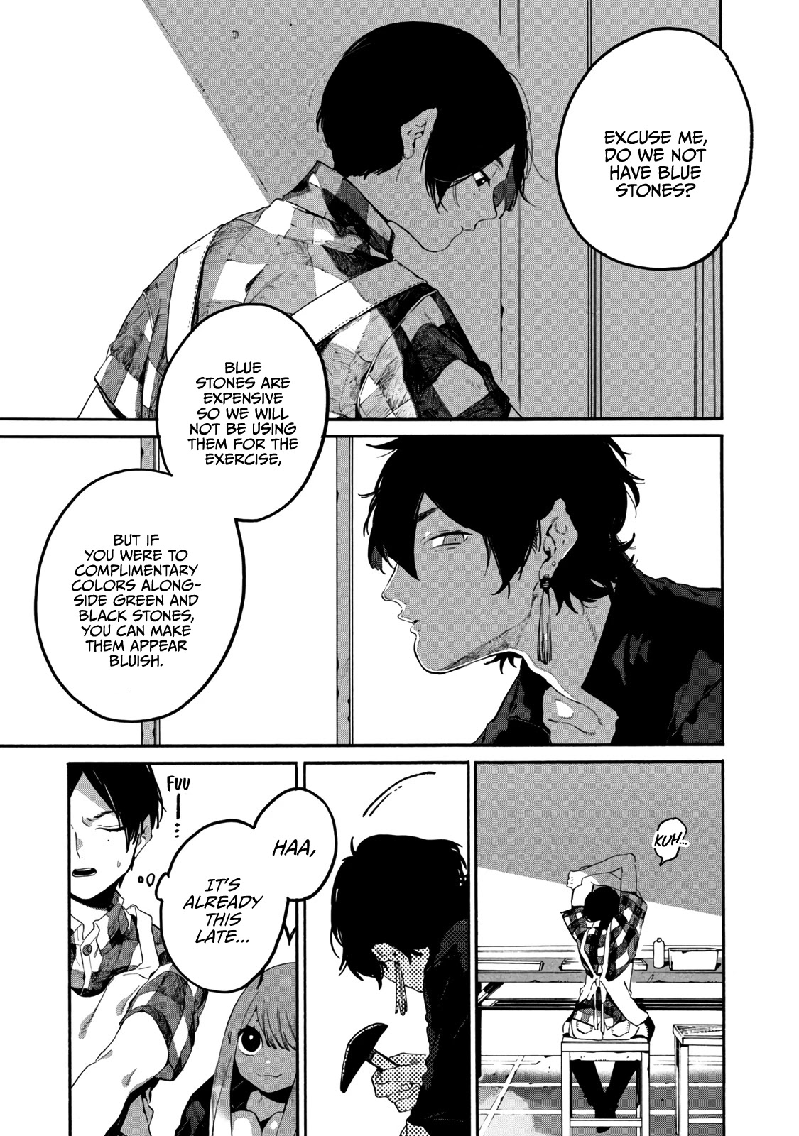 Blue Period. Chapter 36 page 33 - Chapter 36