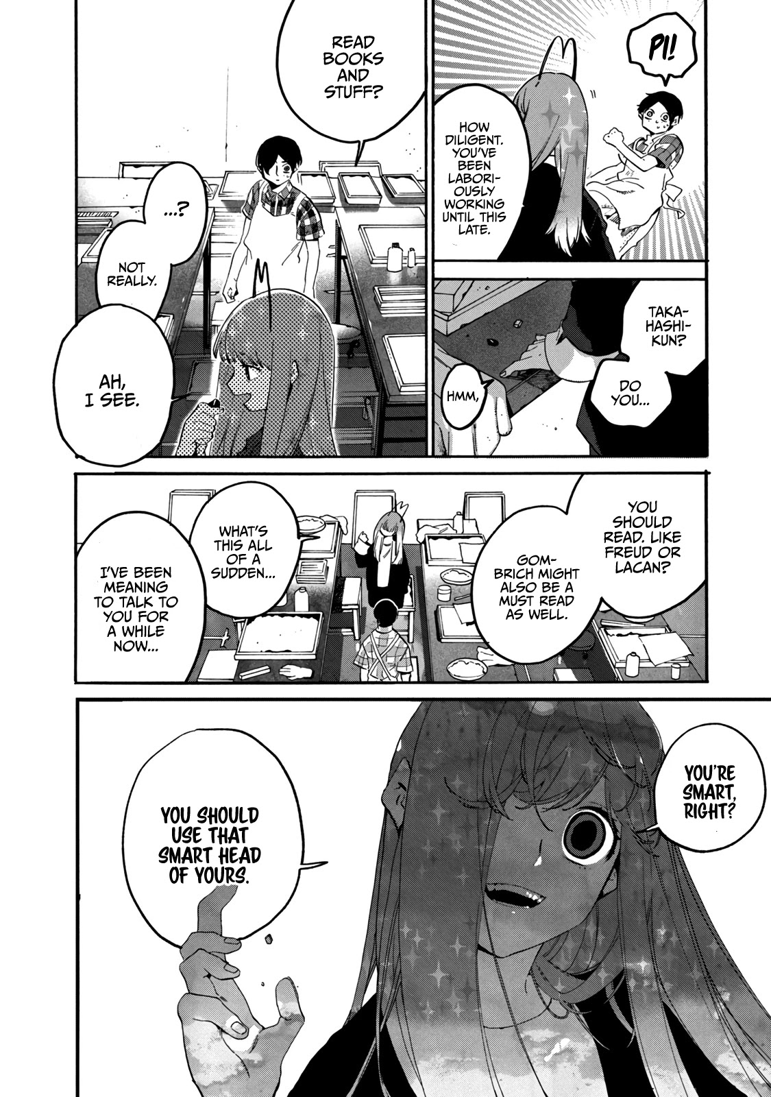 Blue Period. Chapter 36 page 34 - Chapter 36
