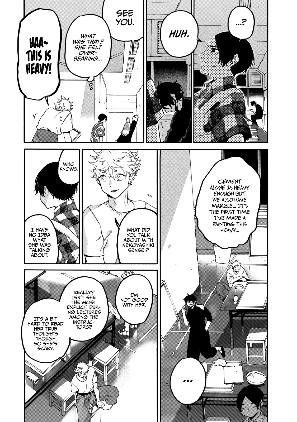 Blue Period. Chapter 36 page 35 - Chapter 36